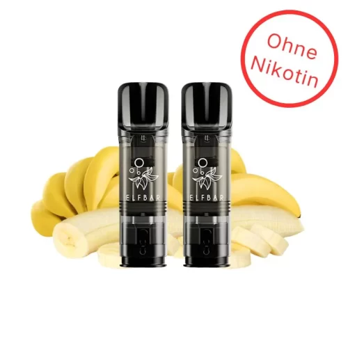 Banana - Elf Bar Elfa Pod Ohne Nikotin (2er Pack)