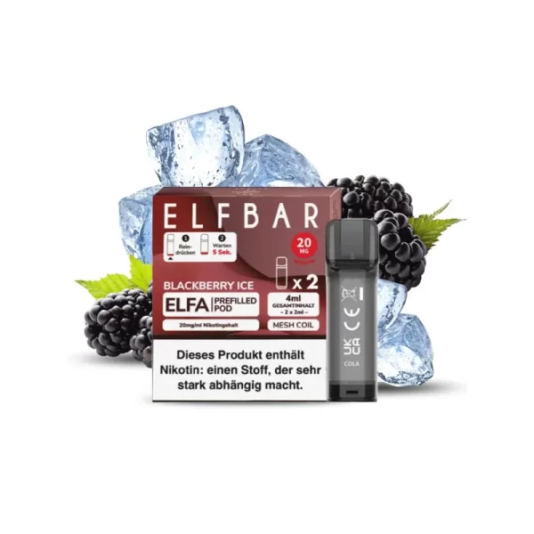 Blackberry Ice - Elf Bar Elfa Pod (2er Pack)