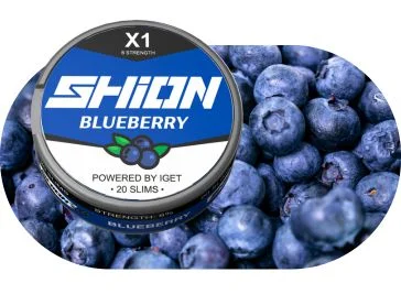 Blueberry Ice – IGET SHION X1 Nicotine Pouches