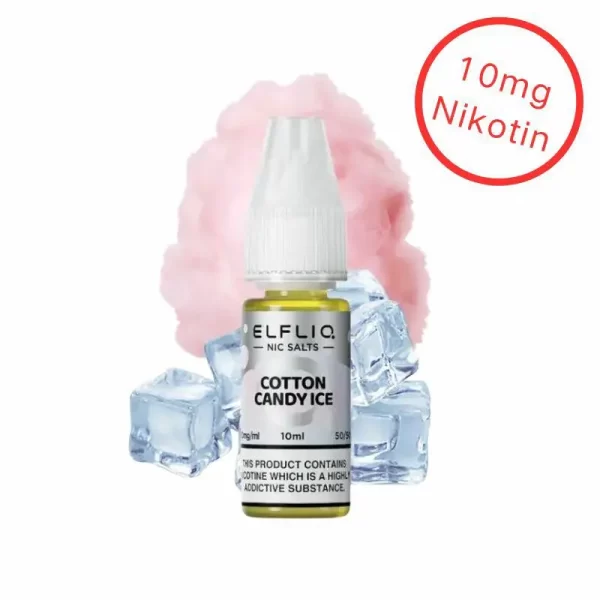 Cotton Candy Ice - ELFLIQ Liquid 10mg Nikotinsalz