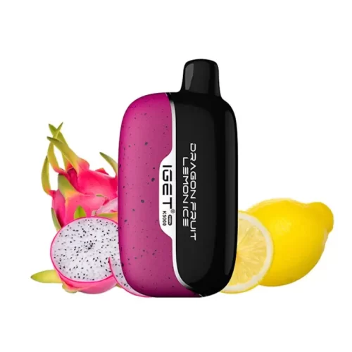 Dragon Fruit Lemon Ice - IGET Moon 5000 Züge