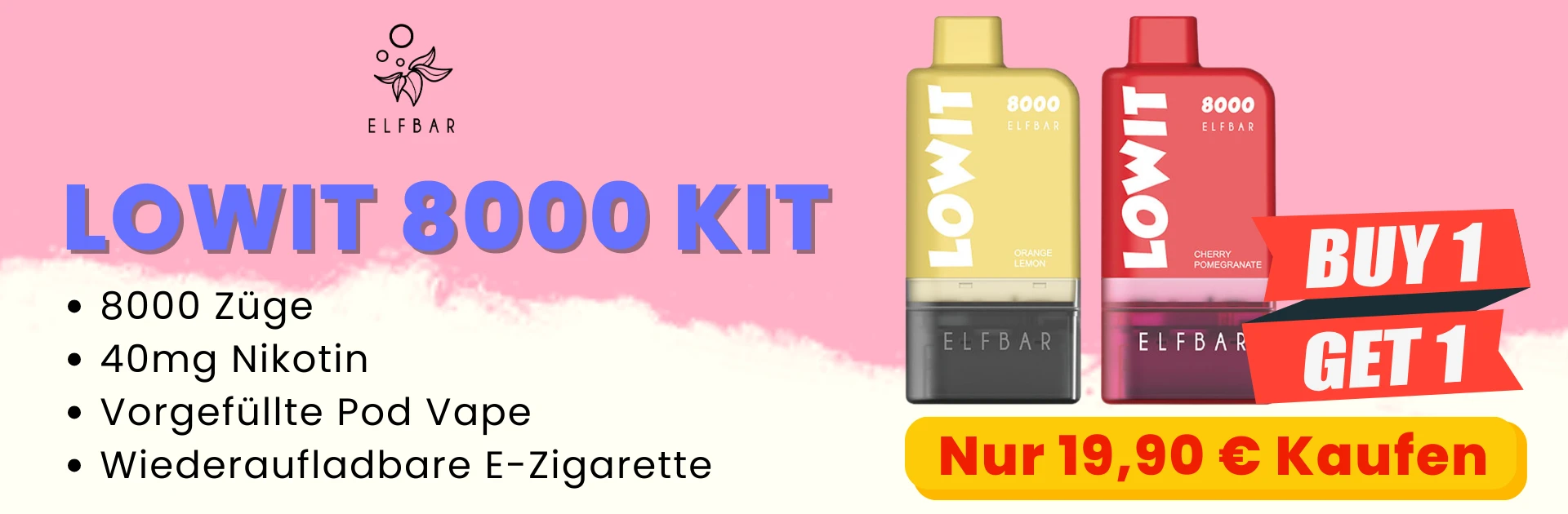 Elf Bar Lowit 8000 Kit