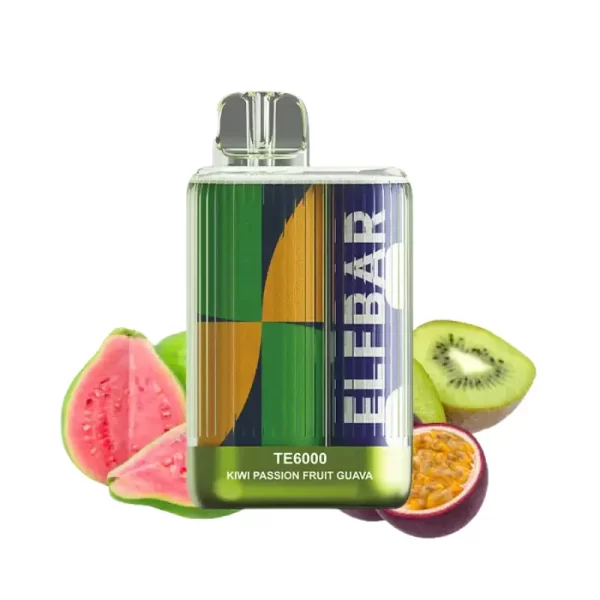 ELFBAR TE6000 Kiwi Passion Fruit Guava