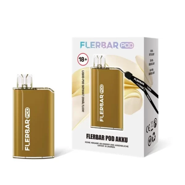 Flerbar Pods Akku Gold