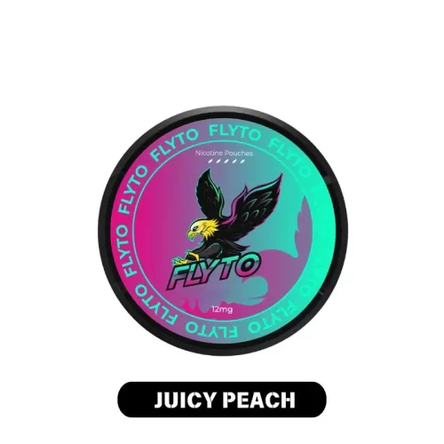 FLYTO Nicotine Pouch/ Nikotinbeutel 12mg - Juicy Peach