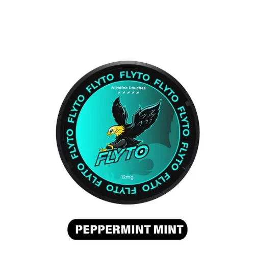 FLYTO Nicotine Pouch/ Nikotinbeutel 12mg - Peppermint Mint