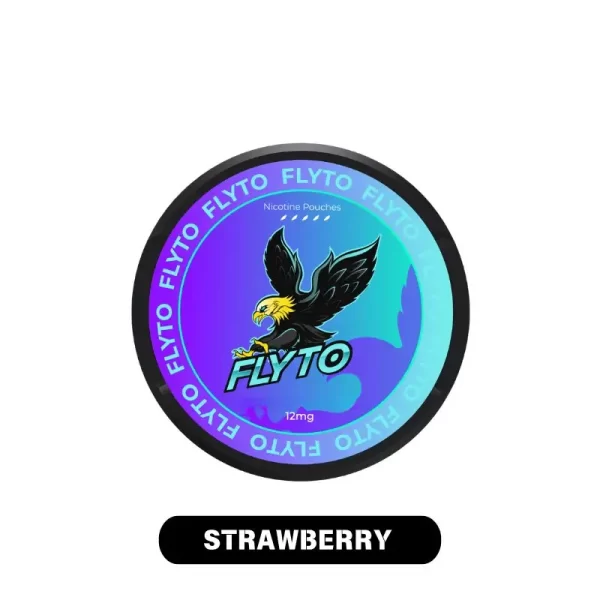 FLYTO Nicotine Pouch/ Nikotinbeutel 12mg - Strawberry