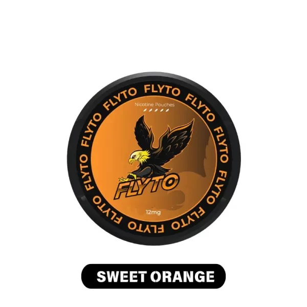 FLYTO Nicotine Pouch/ Nikotinbeutel 12mg - Sweet Orange