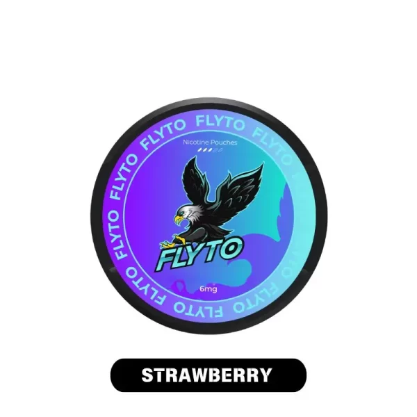 FLYTO Nicotine Pouch/ Nikotinbeutel 6mg - Strawberry