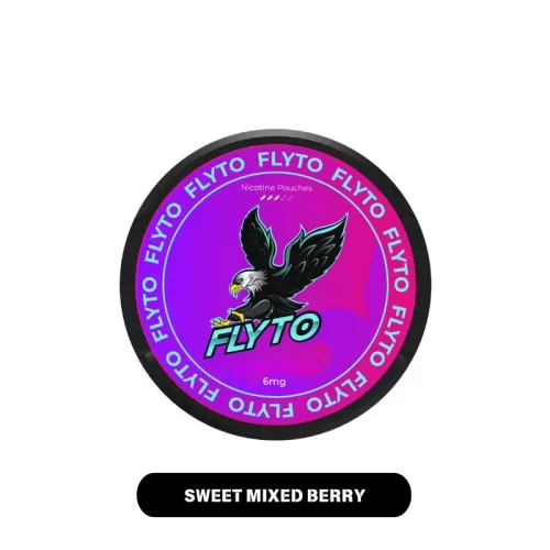 FLYTO Nicotine Pouch/ Nikotinbeutel 6mg - Sweet Mixed Berry