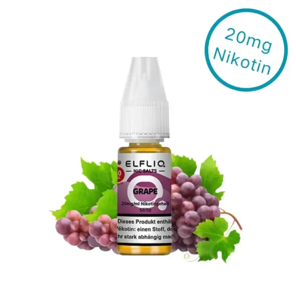 Grape - ELFLIQ Liquid 20mg Nikotinsalz