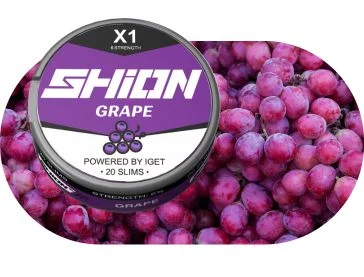 Grape – IGET SHION X1 Nicotine Pouches