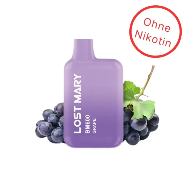 Grape – Lost Mary BM600 Ohne Nikotin