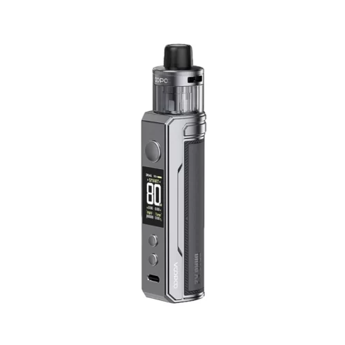 gray metal VooPoo Drag X2