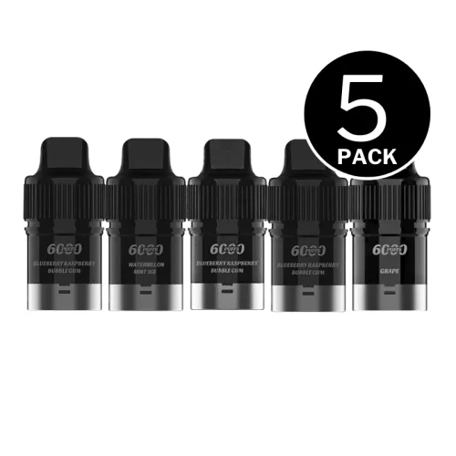 IGET Bar Plus Pod 6000 Züge Bundle (5er Pack)