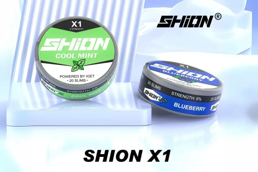 IGET Shion X1 Nicotine Pouches / Nikotinbeutel 6mg