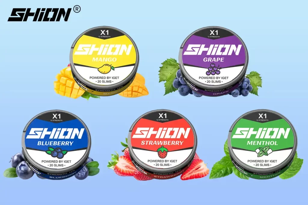 IGET SHION X1 Nicotine Pouches/Nikotinbeutel 12mg