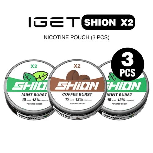 IGET SHION X2 Nicotine Pouch 3pcs