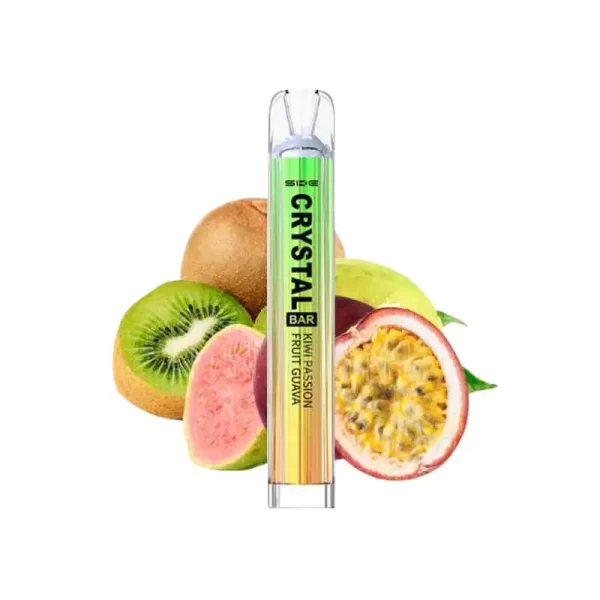 Kiwi Passion Fruit Guava - Crystal Bar Vape