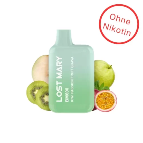 Kiwi Passion Fruit Guava – Lost Mary BM600 Ohne Nikotin