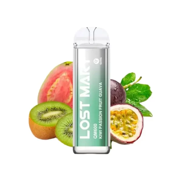 Kiwi Passion Fruit Guava – Lost Mary QM600