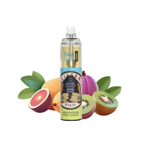 Kiwi Passionfruit Guava - Gorilla Vape 7000 Züge