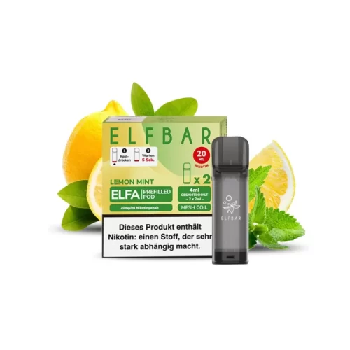 Lemon Mint - Elf Bar Elfa Pod (2er Pack)