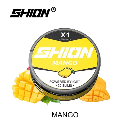 Mango - IGET SHION X1 Nicotine Pouches / Nikotinbeutel 6mg