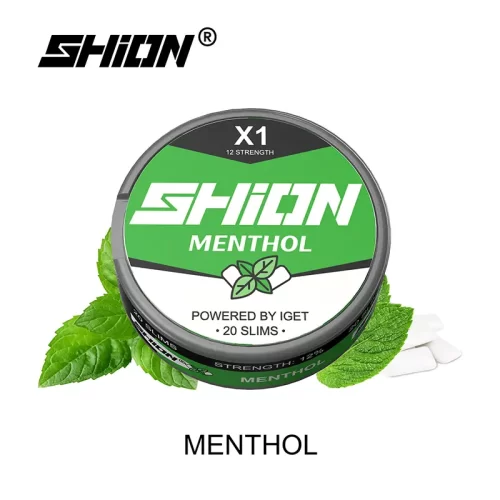 Menthol - IGET SHION X1 Nicotine Pouches/Nikotinbeutel 12mg