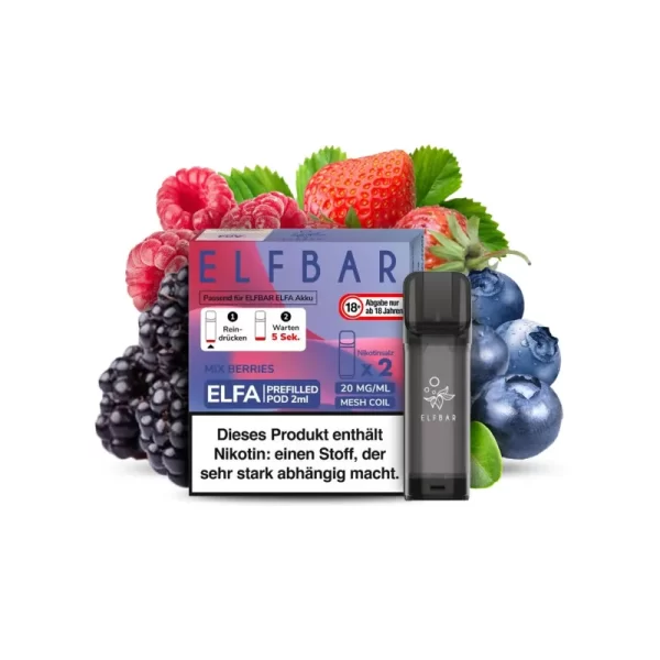 Mix Berries - Elf Bar Elfa Pod (2er Pack)