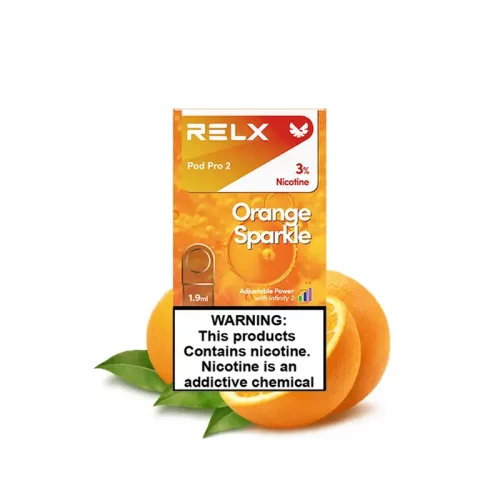 Orange Sparkle – RELX Infinity 2 Pod (RELX Pod Pro 2)