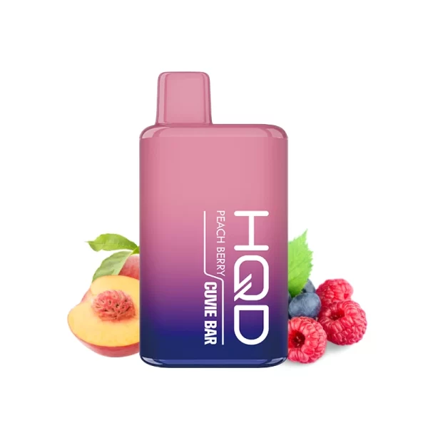 HQD Cuvie Bar 7000 Züge - Peach Berry