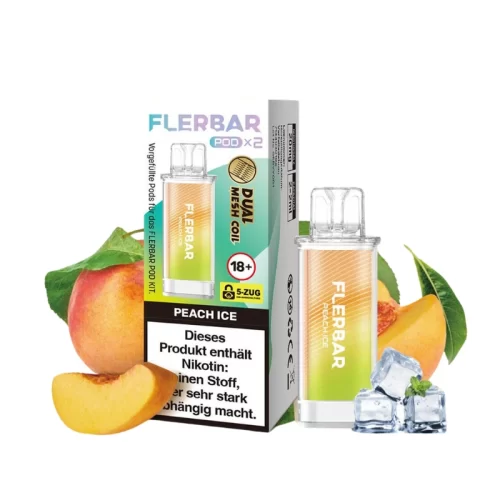 Peach Ice Flerbar Pods