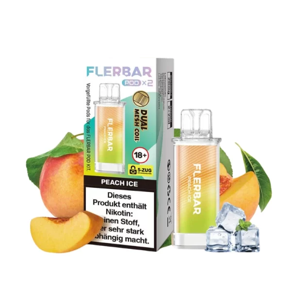 Peach Ice Flerbar Pods