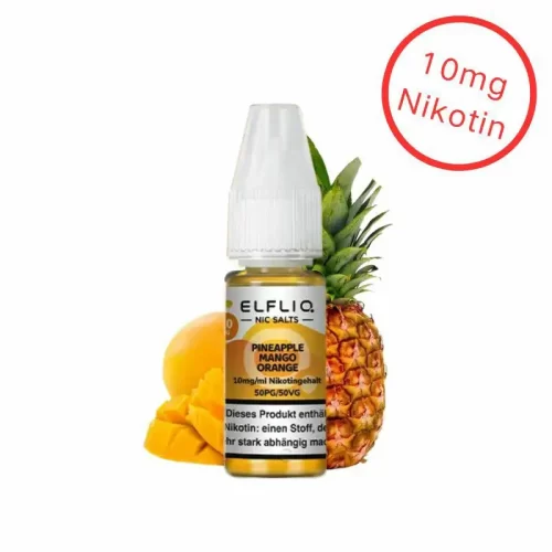 Pineapple Mango Orange - ELFLIQ Liquid 10mg Nikotinsalz