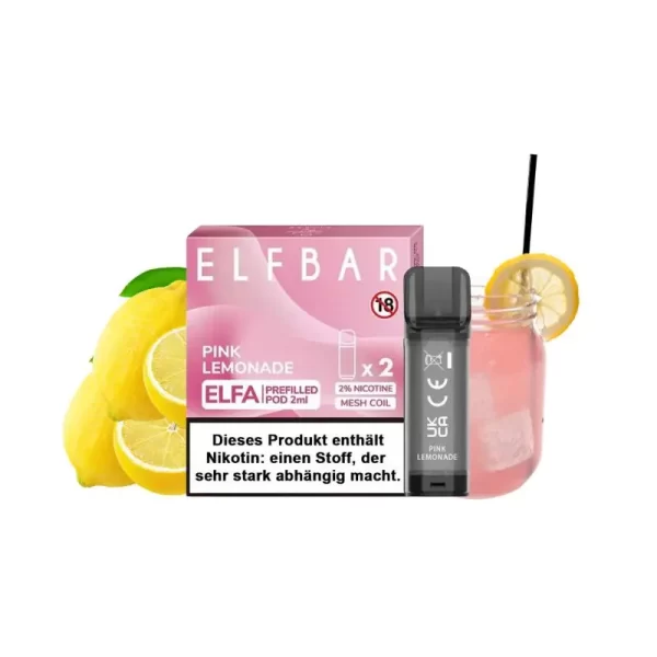 Pink Lemonade – Elf Bar Elfa Pod (2er Pack)