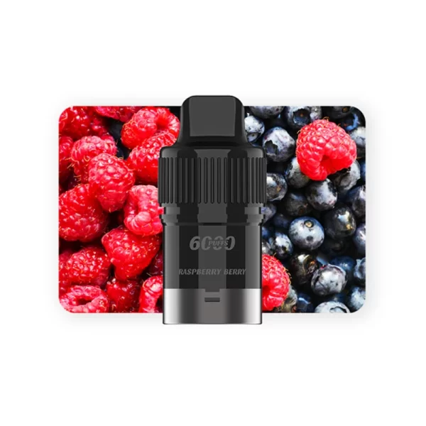 Rapberry Berry IGET Bar Plus Pod 6000 Züge