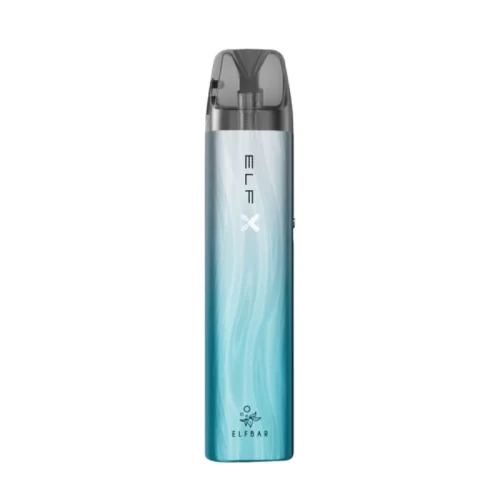 silver blue ELFBAR ELFX Kit