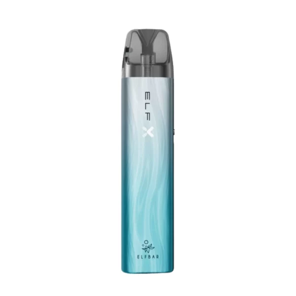 silver blue ELFBAR ELFX Kit