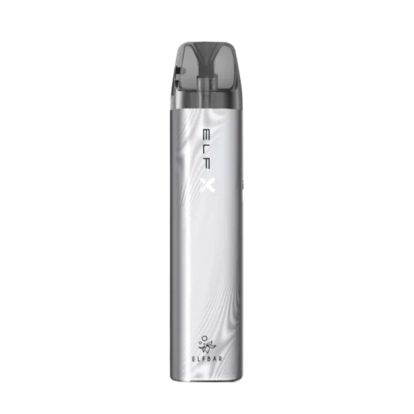 silver ELFBAR ELFX Kit