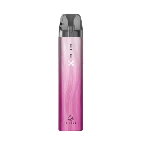 silver pink ELFBAR ELFX Kit