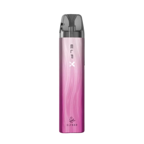 silver pink ELFBAR ELFX Kit