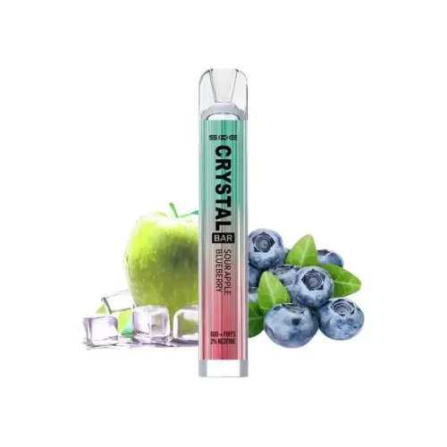 Sour Apple Blueberry - Crystal Bar Vape