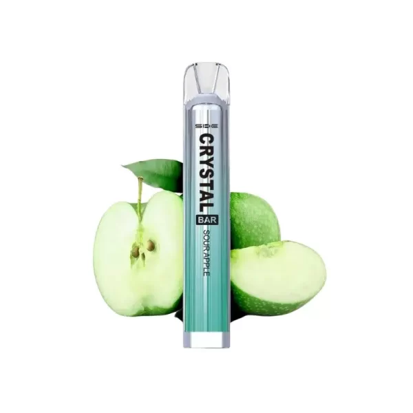 Sour Apple - Crystal Bar Vape