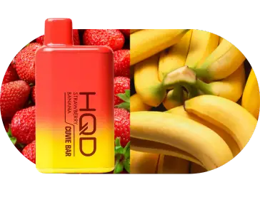 Strawberry Banana HQD Cuvie Bar 7000 Hot Sale