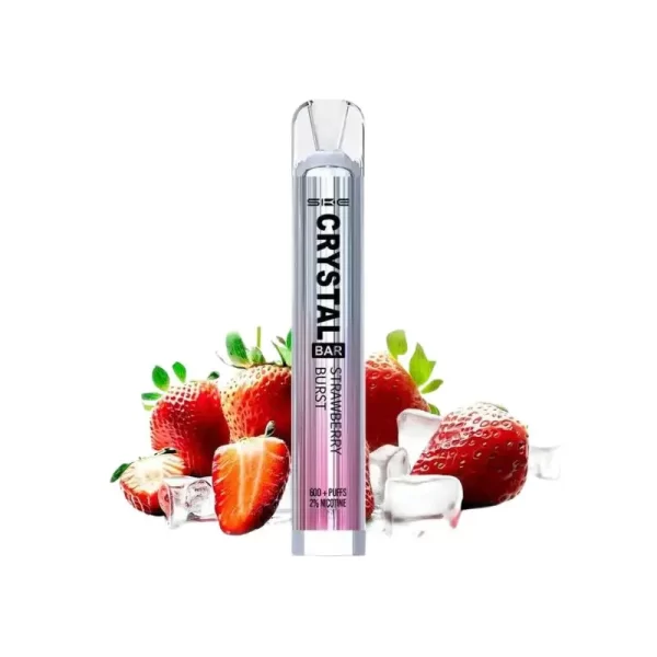 Strawberry Burst - Crystal Bar Vape