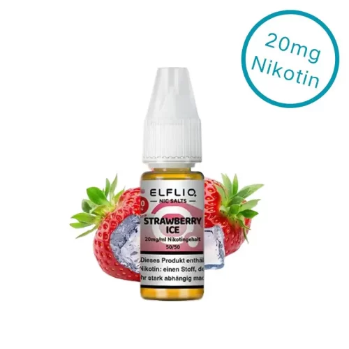 Strawberry Ice - ELFLIQ Liquid 20mg Nikotinsalz