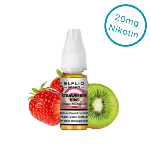 Strawberry Kiwi - ELFLIQ Liquid 20mg Nikotinsalz