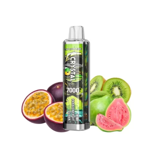 Kiwi Passionfruit Guava - Vapme Crysta Vape 7000 Puffs