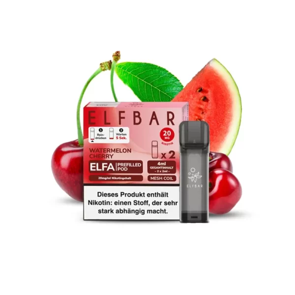 Watermelon Cherry - Elf Bar Elfa Pod (2er Pack)